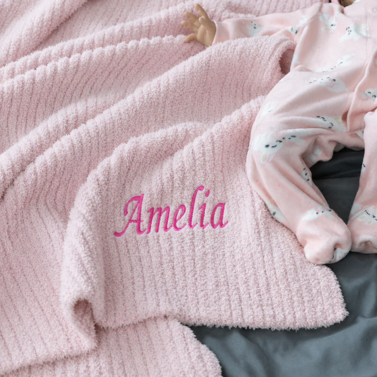 Chenille Baby Blanket - Image 8