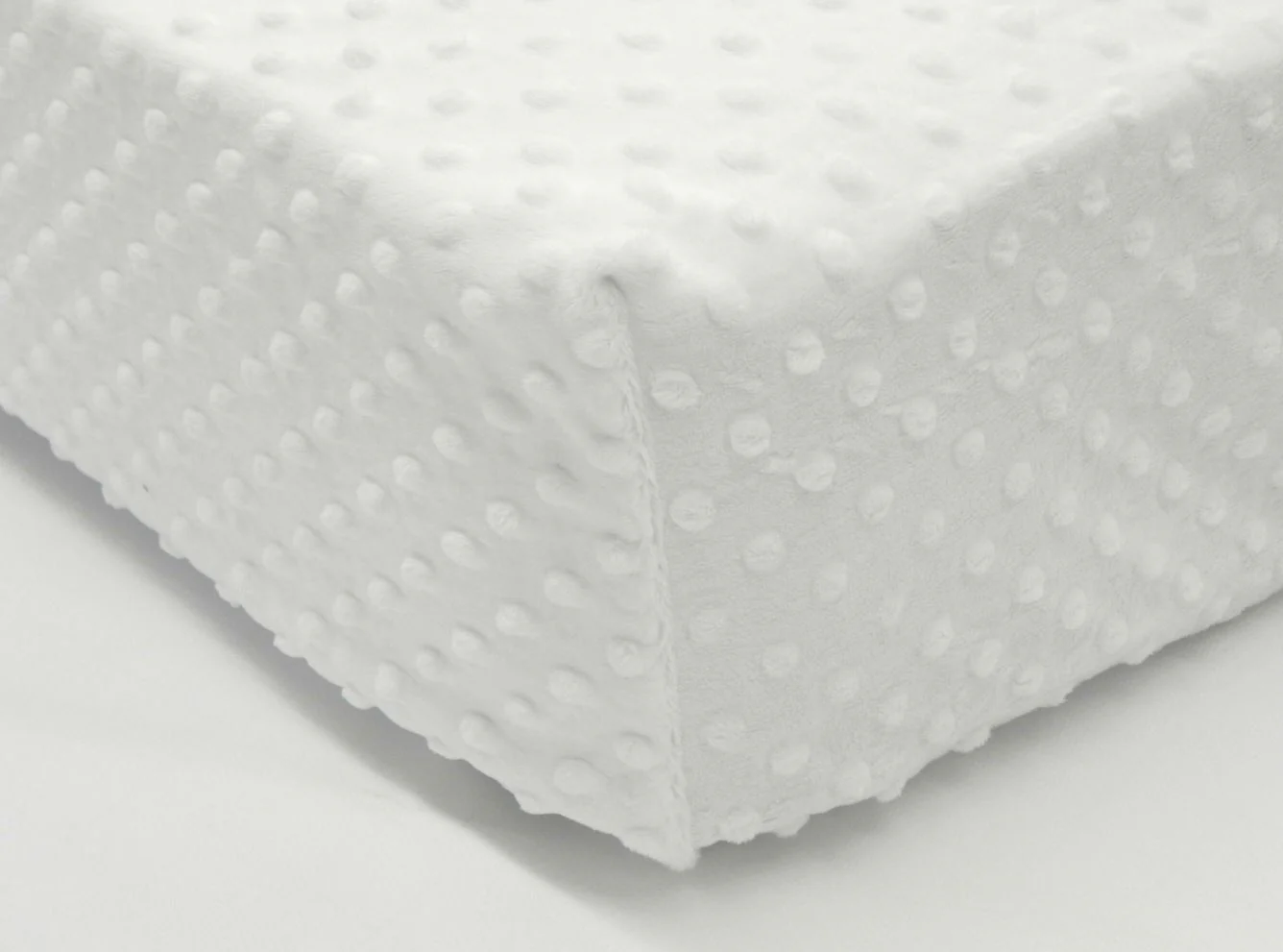 Cozy Soft Minky Dot Twin Size Sheet - Image 3