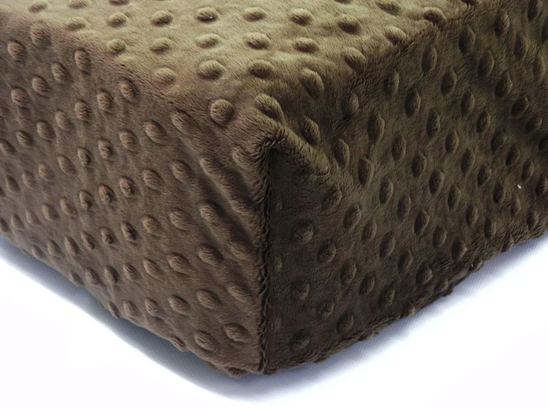 Cradle Sheet Set of 12 Minky Dot - Image 18