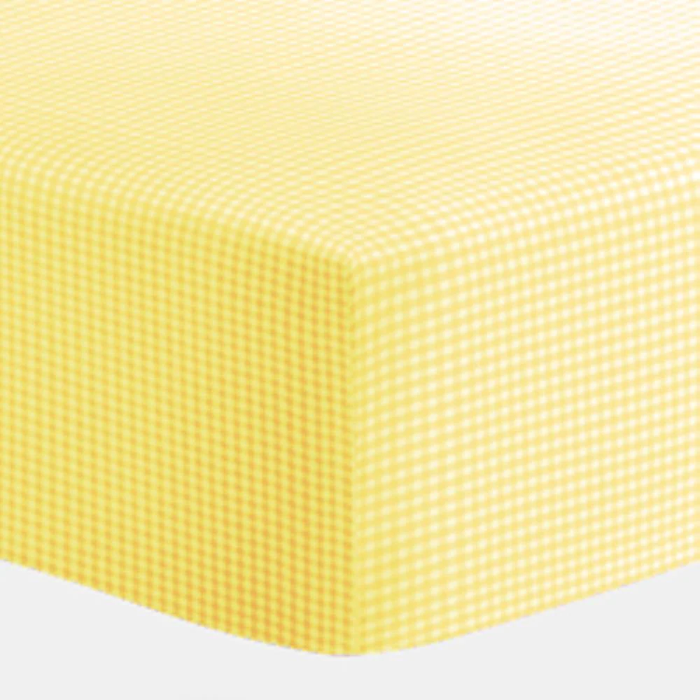 Gingham Fitted Baby Cradle Sheet - Image 6