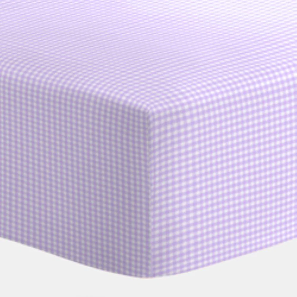 Gingham Sheet For Standard Crib - Image 5