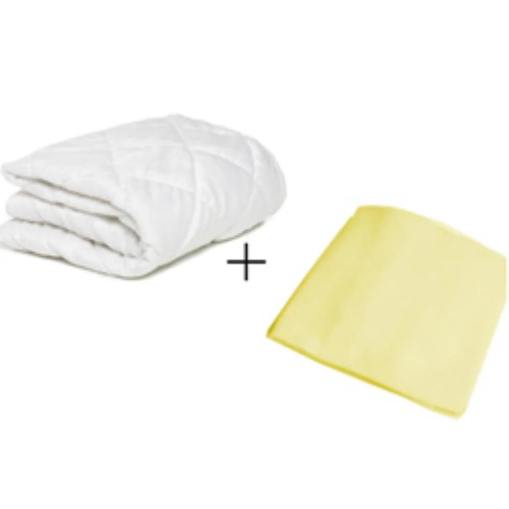 Moses Basket Sheet & Protector Combo - Image 4