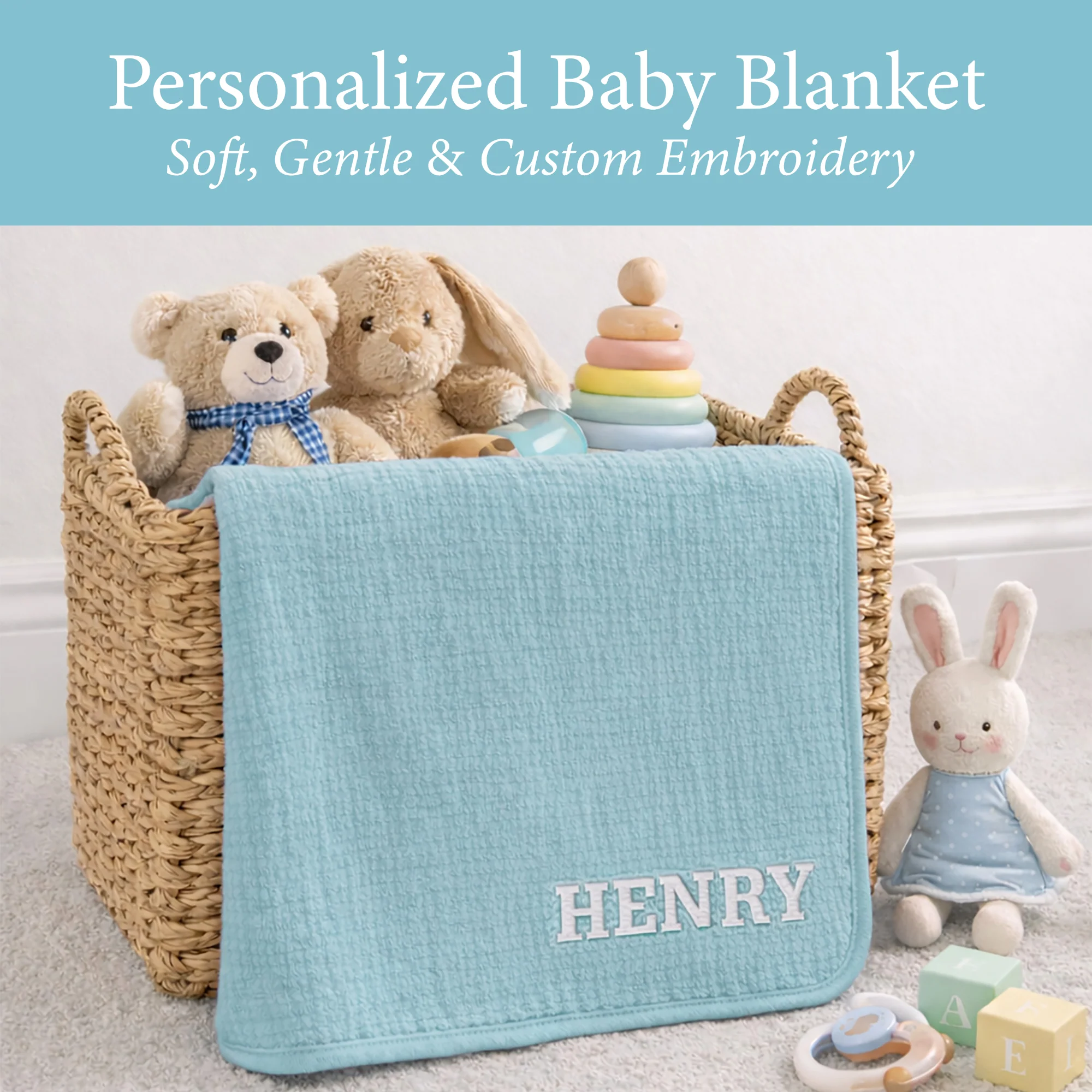 Muslin Baby Blanket - Image 3