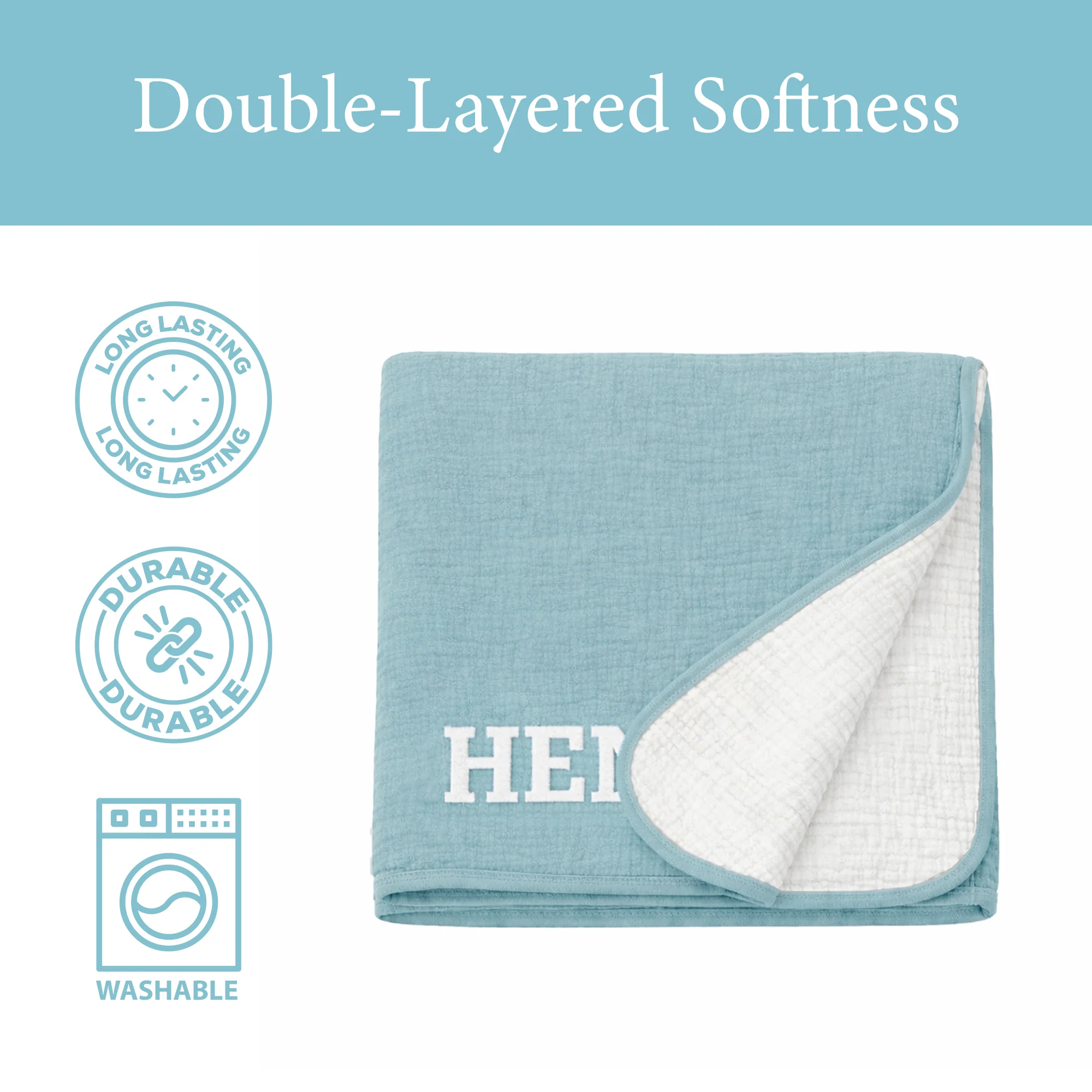 Muslin Baby Blanket - Image 5