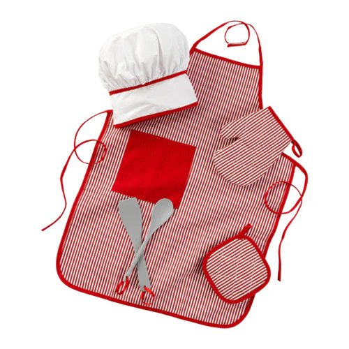 Personalized Kids Apron Chef Set