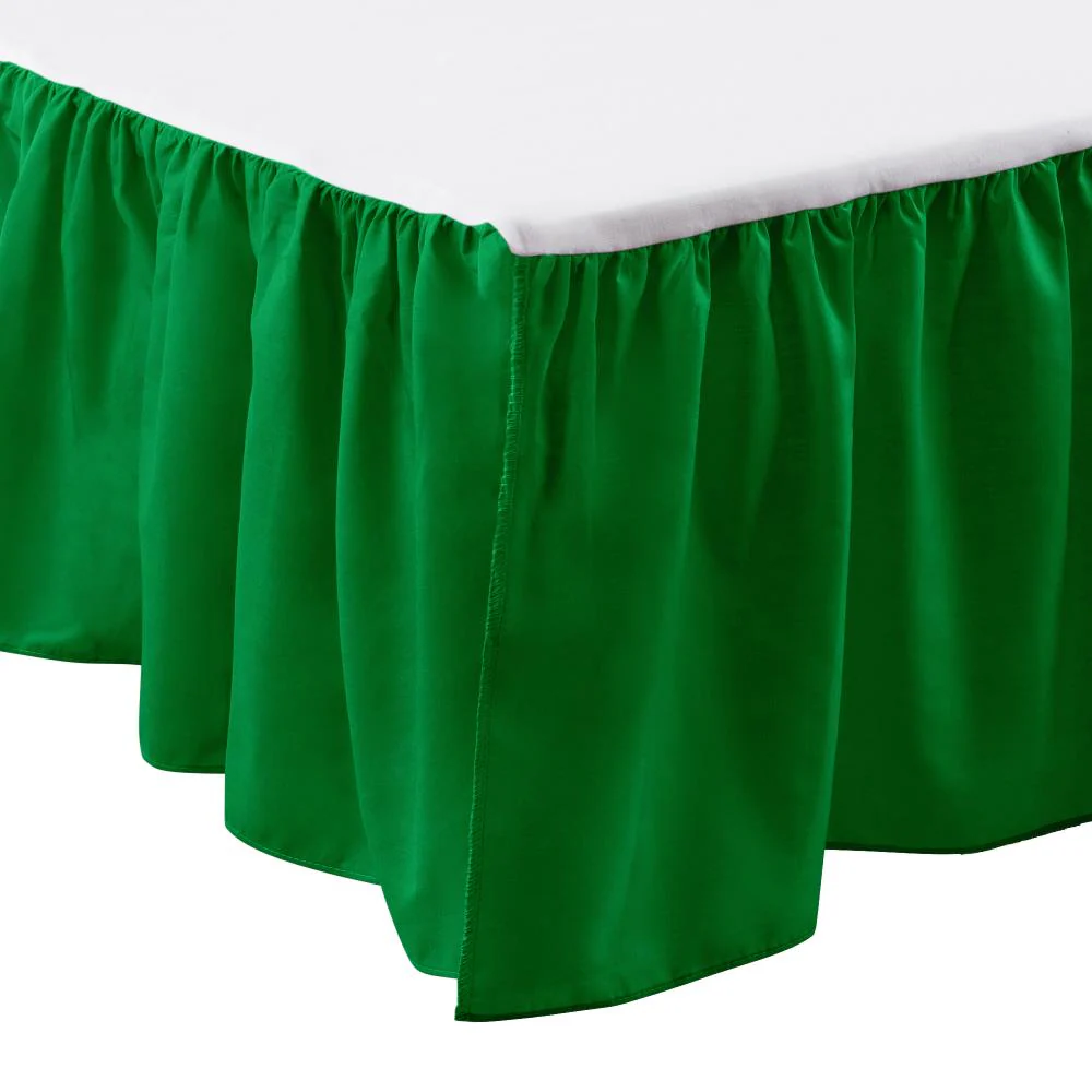Poly Cotton Mini Crib Dust Ruffle - Image 12
