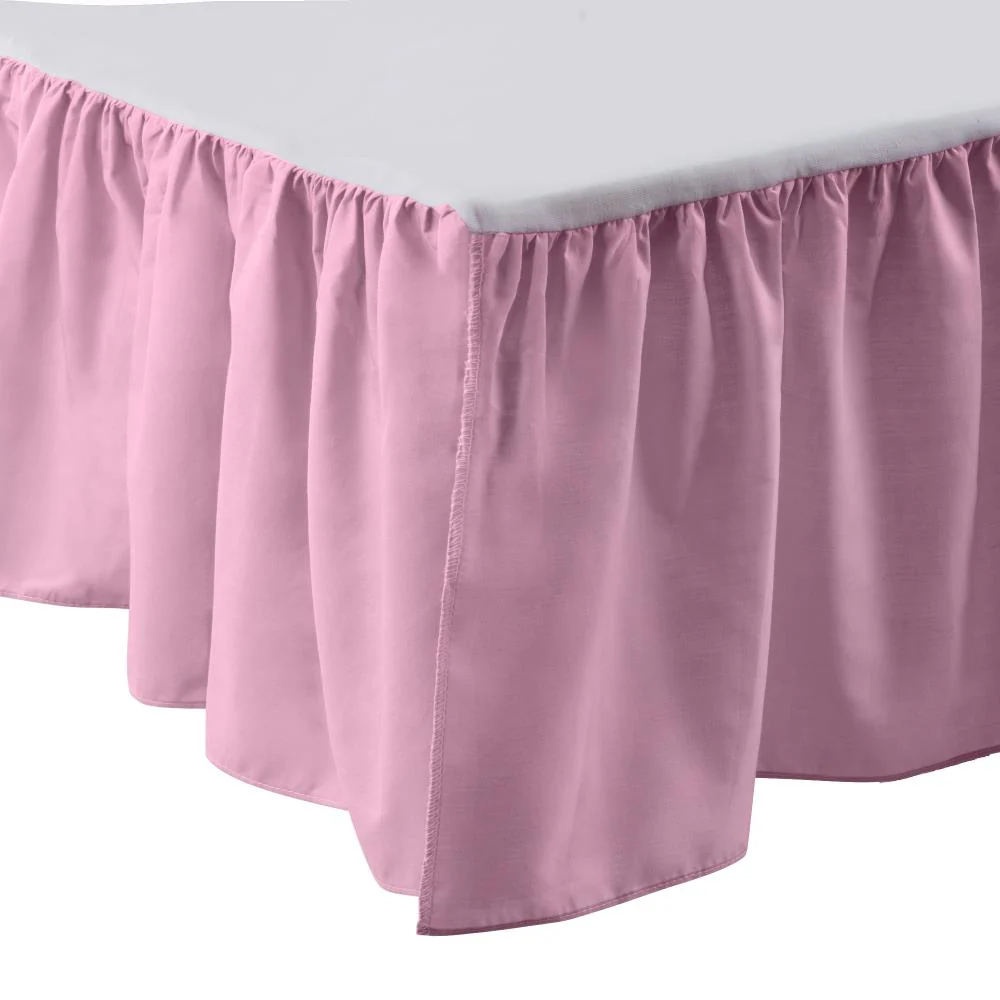 Poly Cotton Mini Crib Dust Ruffle - Image 7